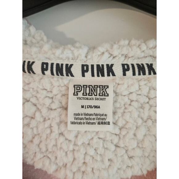 Women's Victoria Secret Sweatshirt W/ Hoodie Size M - Picture 3 of 6